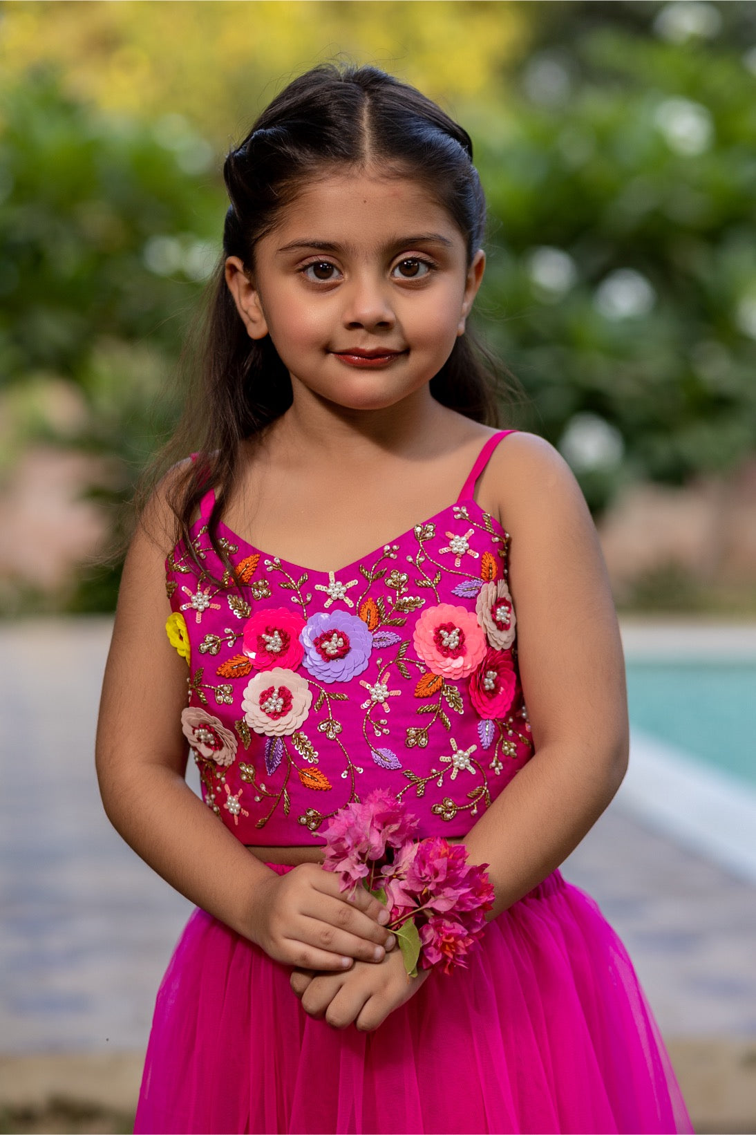 Sitara Bageecha Garara Set