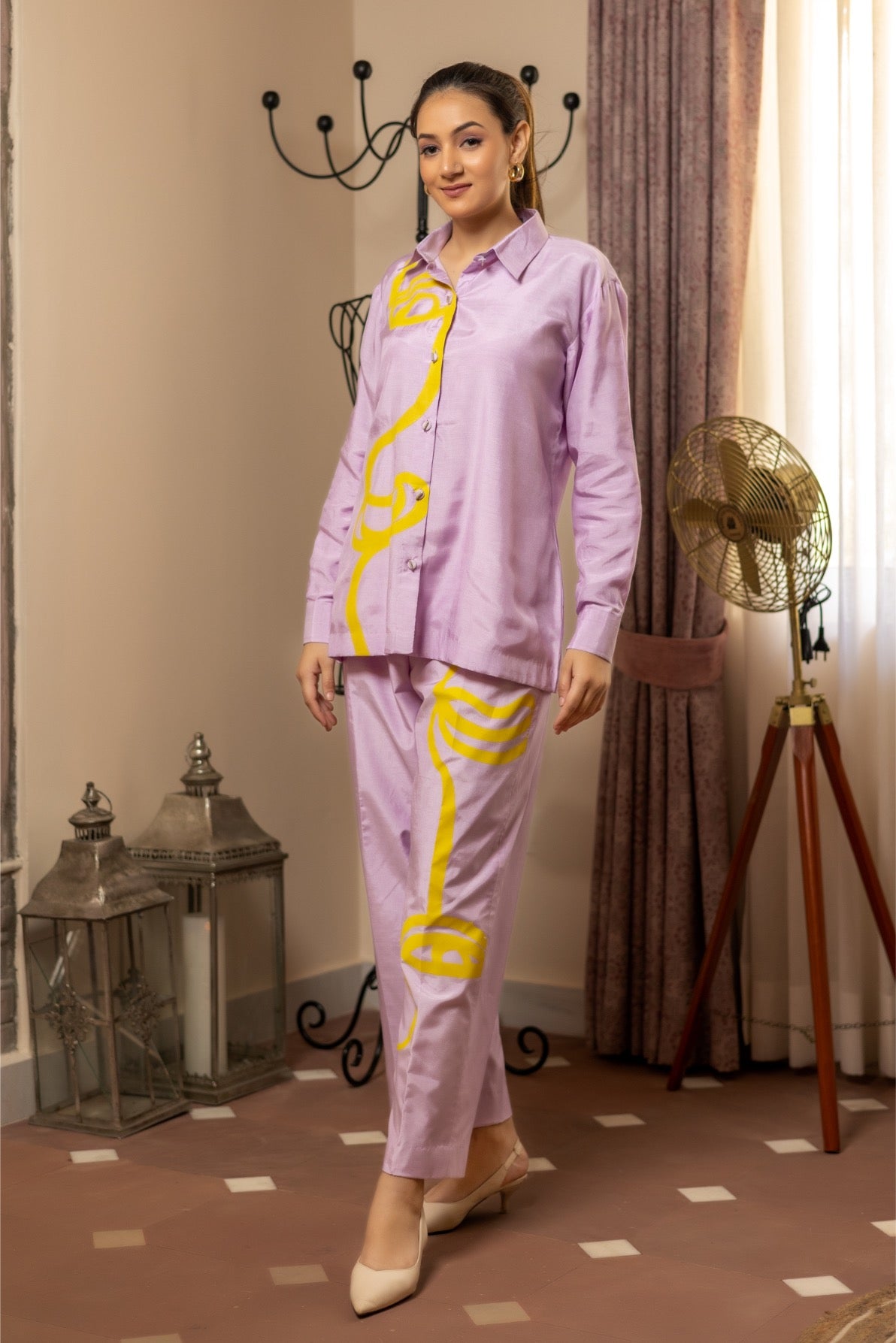 Hand‑Painted Muslin Co‑ord II