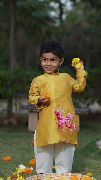 Yellow Camel Kurta