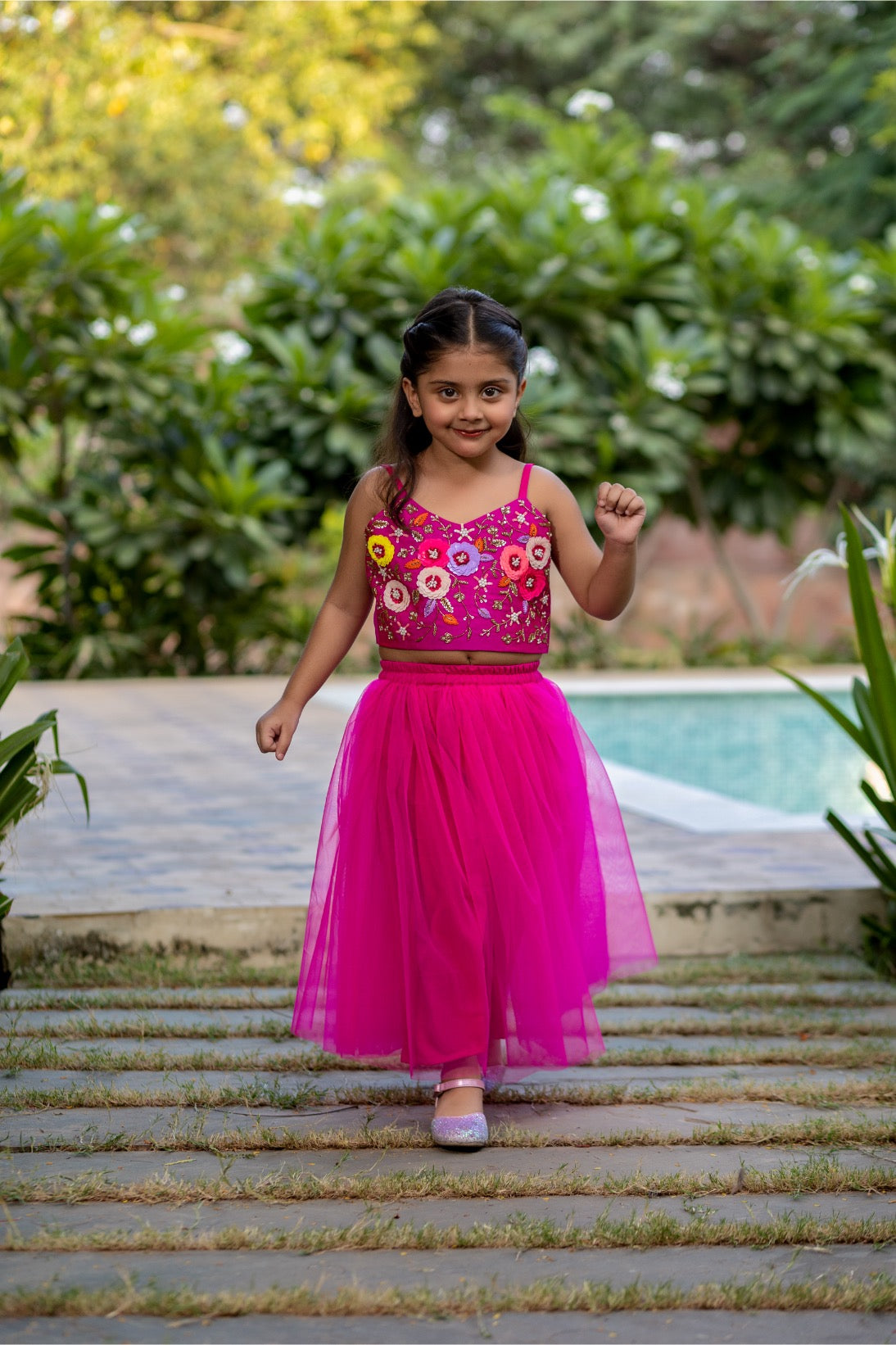 Sitara Bageecha Garara Set