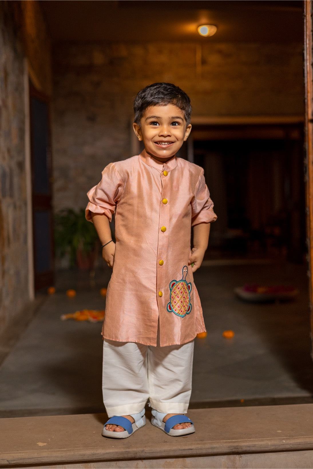 Blush Tortoise Kurta
