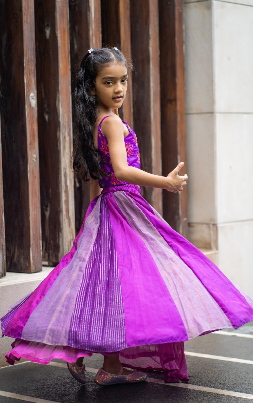 Lotus Symphony Lehenga Set